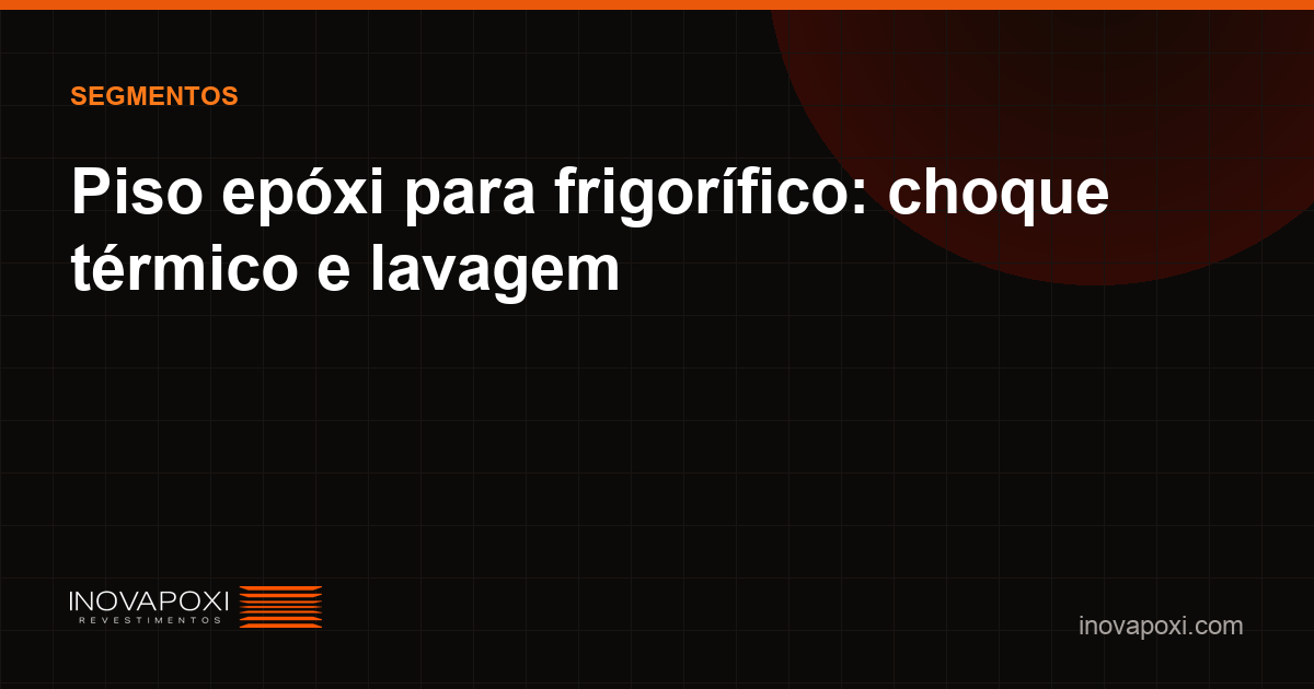 Piso de frigorífico resistente a choque térmico
