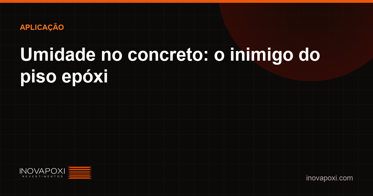 Teste de umidade no concreto antes do piso epóxi